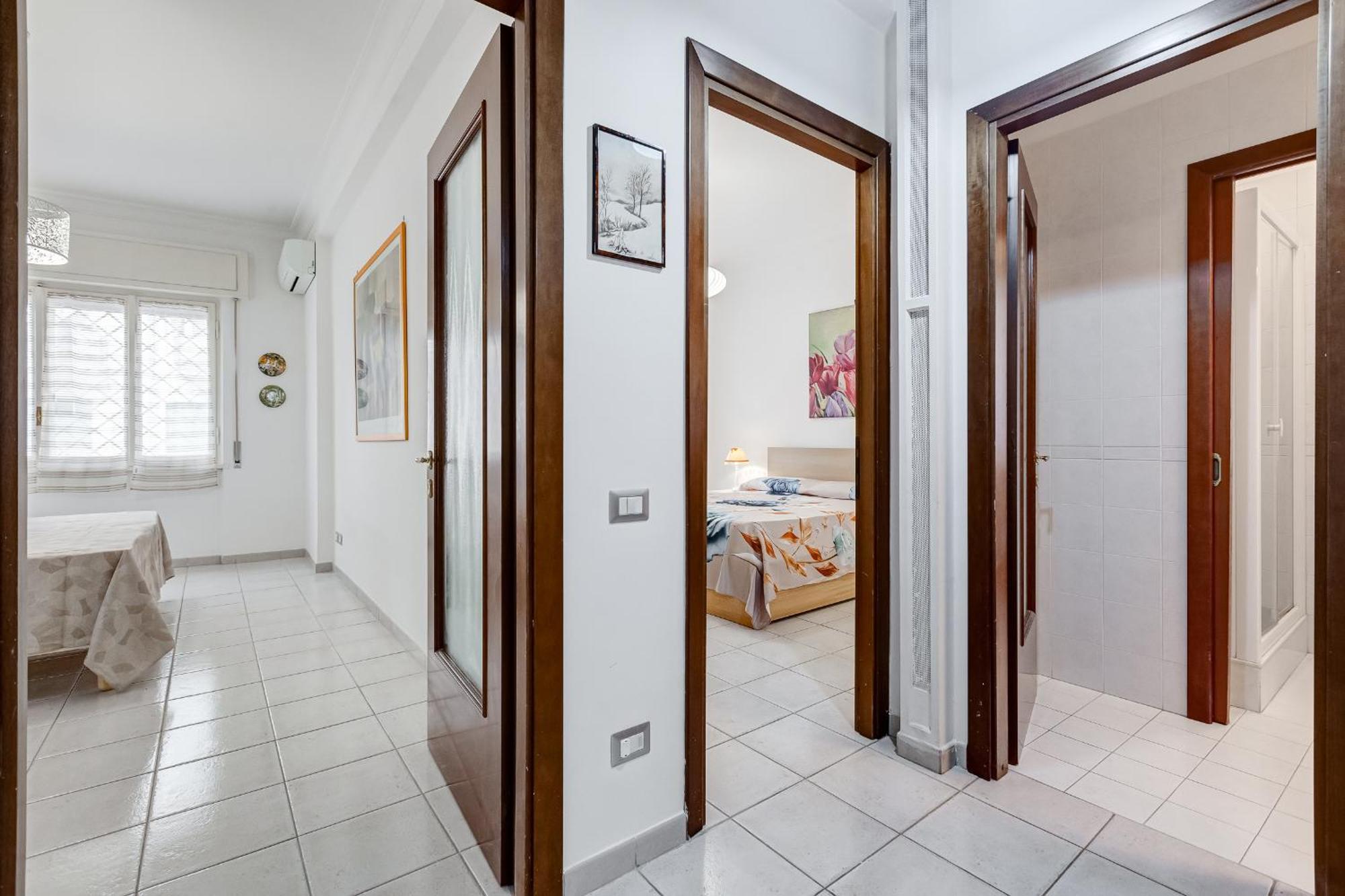 Cozy 2-bedroom Flat With Balcony In Monteverde Appartamento Roma